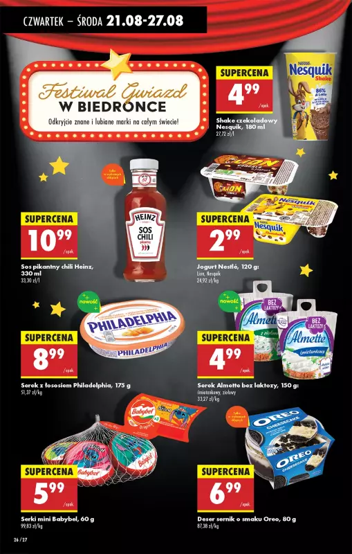 Biedronka - gazetka promocyjna Od czwartku, Z ladą tradycyjną od czwartku 21.08 do środy 27.08 - strona 30