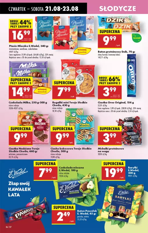 Biedronka - gazetka promocyjna Od czwartku, Z ladą tradycyjną od czwartku 21.08 do środy 27.08 - strona 44
