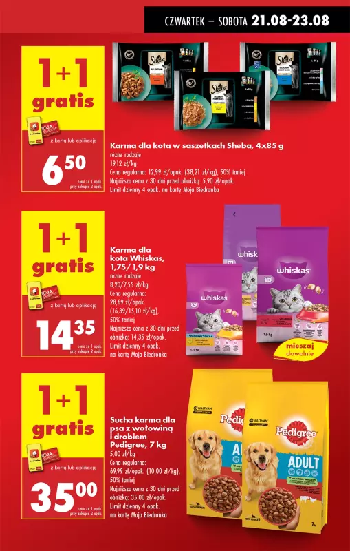 Biedronka - gazetka promocyjna Od czwartku, Z ladą tradycyjną od czwartku 21.08 do środy 27.08 - strona 15