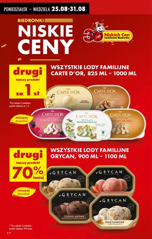 Biedronka - gazetka promocyjna Od poniedziałku od poniedziałku 25.08 do niedzieli 31.08 - strona 10