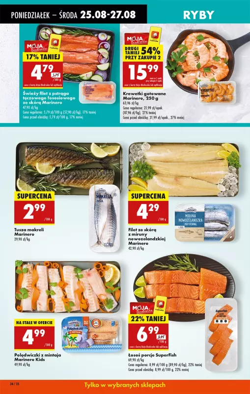 Biedronka - gazetka promocyjna Od poniedziałku od poniedziałku 25.08 do niedzieli 31.08 - strona 44