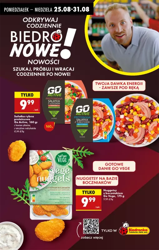 Biedronka - gazetka promocyjna Od poniedziałku od poniedziałku 25.08 do niedzieli 31.08 - strona 43