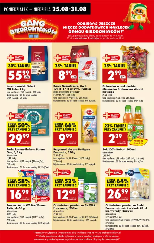 Biedronka - gazetka promocyjna Od poniedziałku od poniedziałku 25.08 do niedzieli 31.08 - strona 41