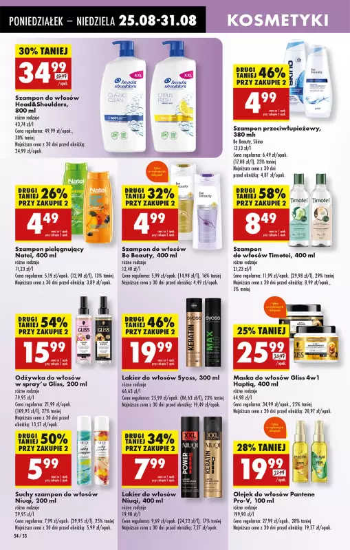 Biedronka - gazetka promocyjna Od poniedziałku od poniedziałku 25.08 do niedzieli 31.08 - strona 72