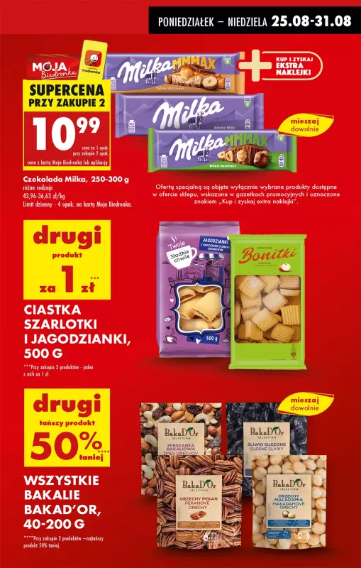 Biedronka - gazetka promocyjna Od poniedziałku, Z ladą tradycyjną od poniedziałku 25.08 do niedzieli 31.08 - strona 11