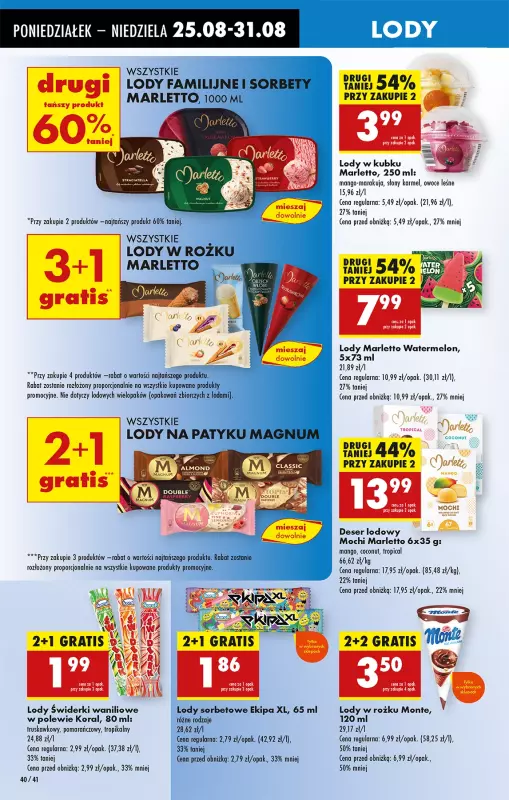 Biedronka - gazetka promocyjna Od poniedziałku, Z ladą tradycyjną od poniedziałku 25.08 do niedzieli 31.08 - strona 52