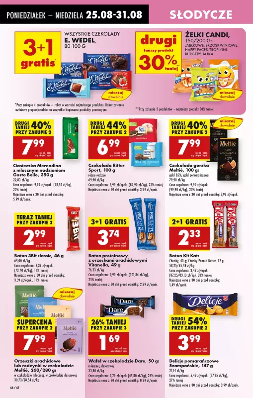 Biedronka - gazetka promocyjna Od poniedziałku, Z ladą tradycyjną od poniedziałku 25.08 do niedzieli 31.08 - strona 58