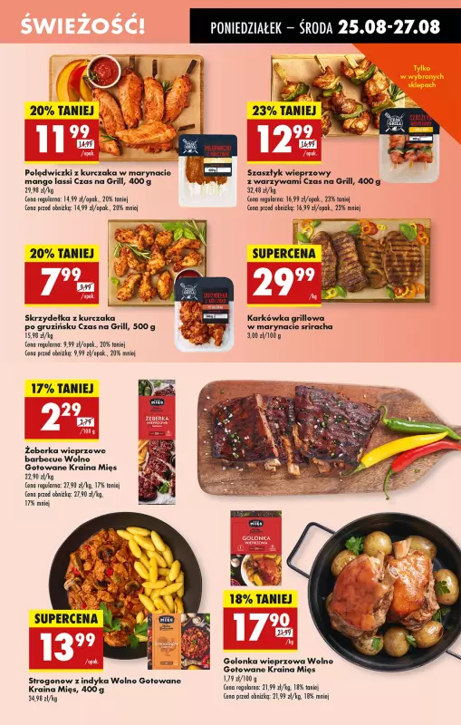 Biedronka - gazetka promocyjna Od poniedziałku, Z ladą tradycyjną od poniedziałku 25.08 do niedzieli 31.08 - strona 31