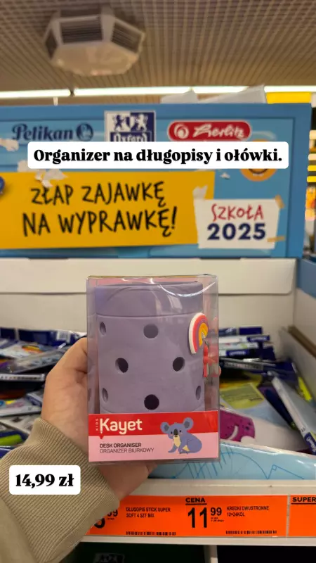 Biedronka - gazetka promocyjna Wasze Inspiracje w Biedronce - wyprawka szkolna od wtorku 26.08  - strona 17