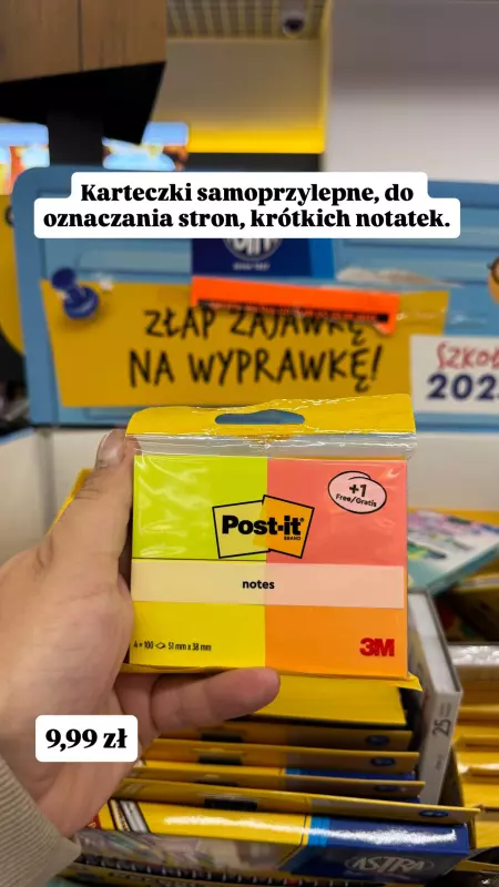 Biedronka - gazetka promocyjna Wasze Inspiracje w Biedronce - wyprawka szkolna od wtorku 26.08  - strona 12