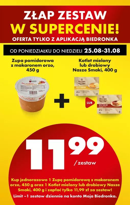 Biedronka - gazetka promocyjna Od poniedziałku od poniedziałku 25.08 do niedzieli 31.08 - strona 90