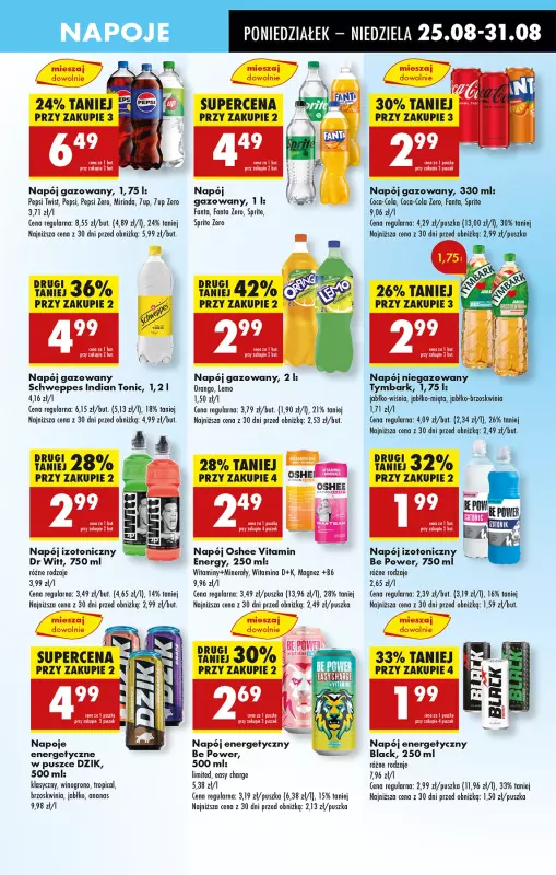 Biedronka - gazetka promocyjna Od poniedziałku od poniedziałku 25.08 do niedzieli 31.08 - strona 67