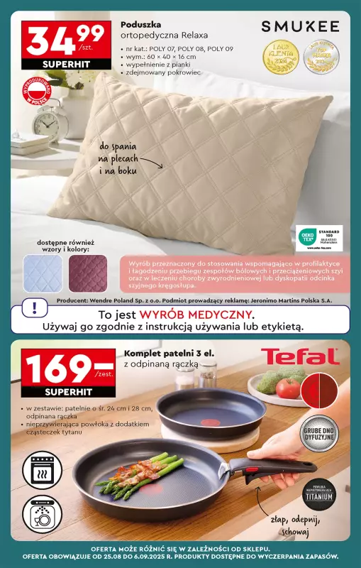 Biedronka - gazetka promocyjna Od poniedziałku od poniedziałku 25.08 do niedzieli 31.08 - strona 85