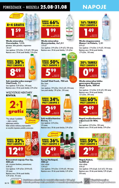 Biedronka - gazetka promocyjna Od poniedziałku, Z ladą tradycyjną od poniedziałku 25.08 do niedzieli 31.08 - strona 66