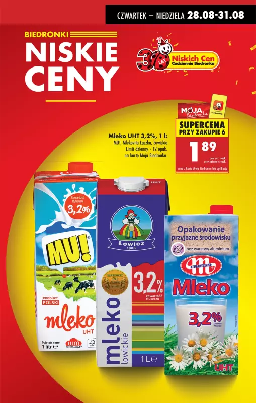 Biedronka - gazetka promocyjna Od czwartku od czwartku 28.08 do środy 03.09 - strona 5