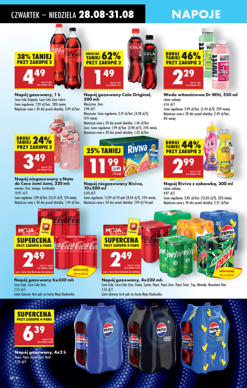 Biedronka - gazetka promocyjna Od czwartku od czwartku 28.08 do środy 03.09 - strona 56