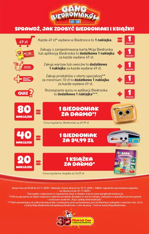 Biedronka - gazetka promocyjna Od czwartku   - strona 3