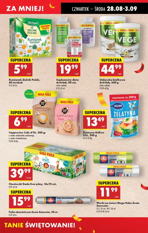 Biedronka - gazetka promocyjna Od czwartku od czwartku 28.08 do środy 03.09 - strona 43