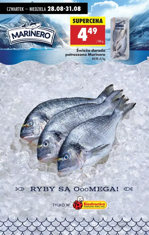 Biedronka - gazetka promocyjna Od czwartku od czwartku 28.08 do środy 03.09 - strona 32