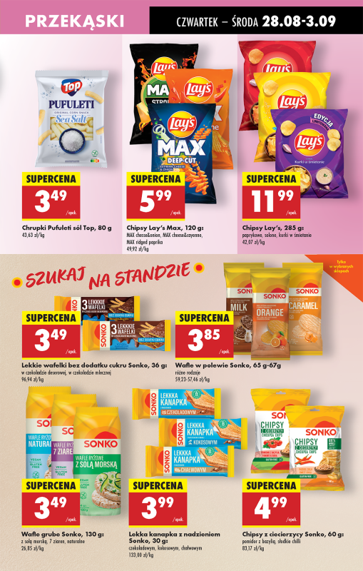 Biedronka - gazetka promocyjna Od czwartku, Z ladą tradycyjną od czwartku 28.08 do środy 03.09 - strona 49