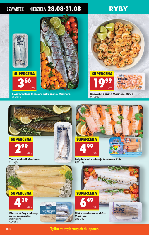 Biedronka - gazetka promocyjna Od czwartku, Z ladą tradycyjną od czwartku 28.08 do środy 03.09 - strona 30