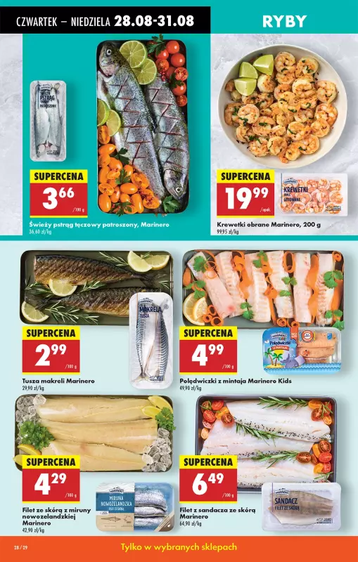 Biedronka - gazetka promocyjna Od czwartku, Z ladą tradycyjną od czwartku 28.08 do środy 03.09 - strona 30