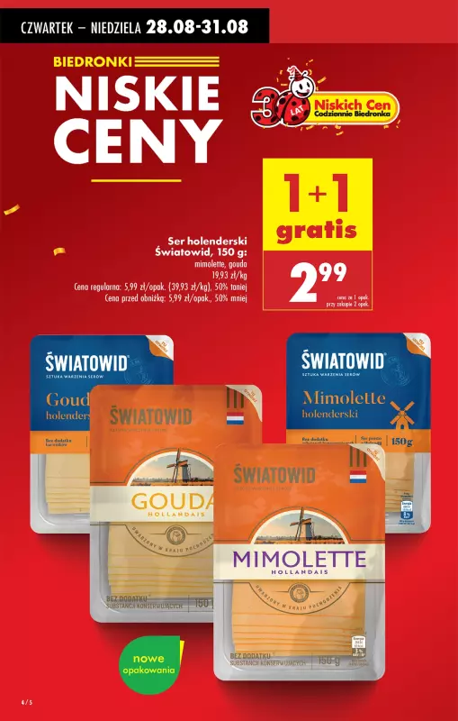 Biedronka - gazetka promocyjna Od czwartku, Z ladą tradycyjną od czwartku 28.08 do środy 03.09 - strona 4