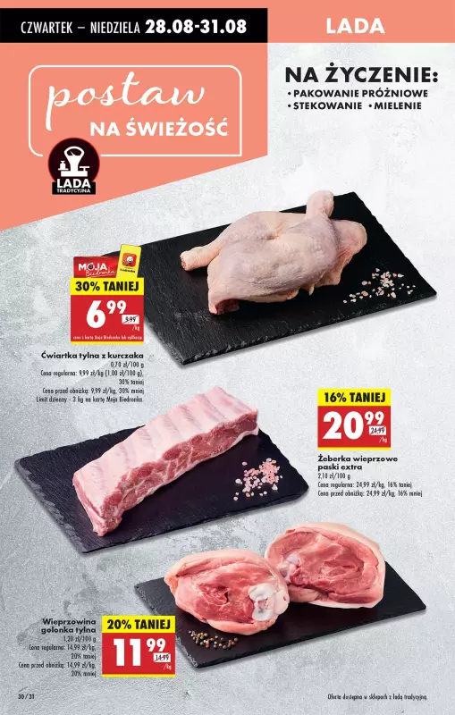 Biedronka - gazetka promocyjna Od czwartku, Z ladą tradycyjną od czwartku 28.08 do środy 03.09 - strona 34