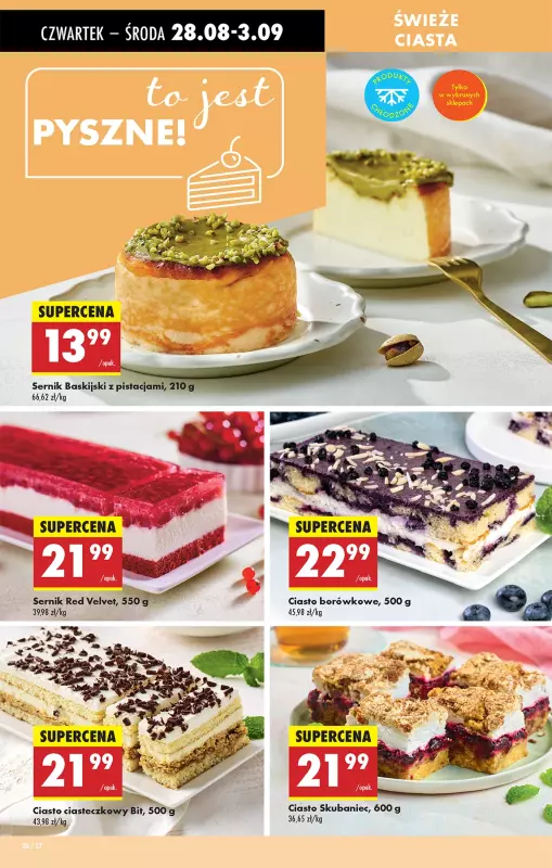 Biedronka - gazetka promocyjna Od czwartku, Z ladą tradycyjną od czwartku 28.08 do środy 03.09 - strona 28