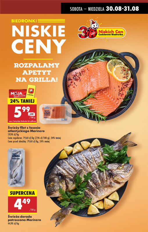 Biedronka - gazetka promocyjna Od czwartku, Z ladą tradycyjną od czwartku 28.08 do środy 03.09 - strona 29