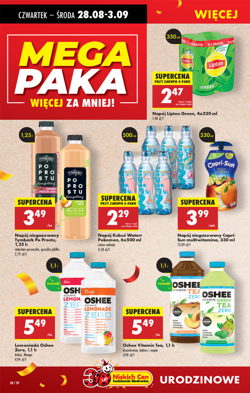 Biedronka - gazetka promocyjna Od czwartku, Z ladą tradycyjną od czwartku 28.08 do środy 03.09 - strona 42