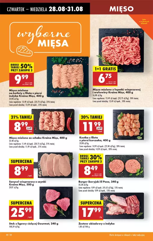 Biedronka - gazetka promocyjna Od czwartku, Z ladą tradycyjną od czwartku 28.08 do środy 03.09 - strona 36