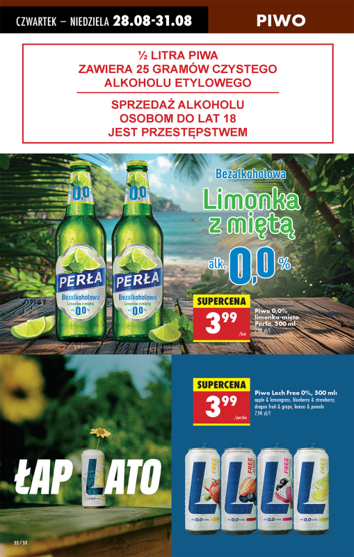 Biedronka - gazetka promocyjna Od czwartku, Z ladą tradycyjną od czwartku 28.08 do środy 03.09 - strona 60
