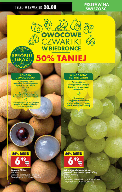 Biedronka - gazetka promocyjna Od czwartku, Z ladą tradycyjną od czwartku 28.08 do środy 03.09 - strona 24