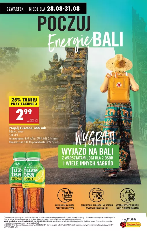 Biedronka - gazetka promocyjna Od czwartku, Z ladą tradycyjną od czwartku 28.08 do środy 03.09 - strona 58