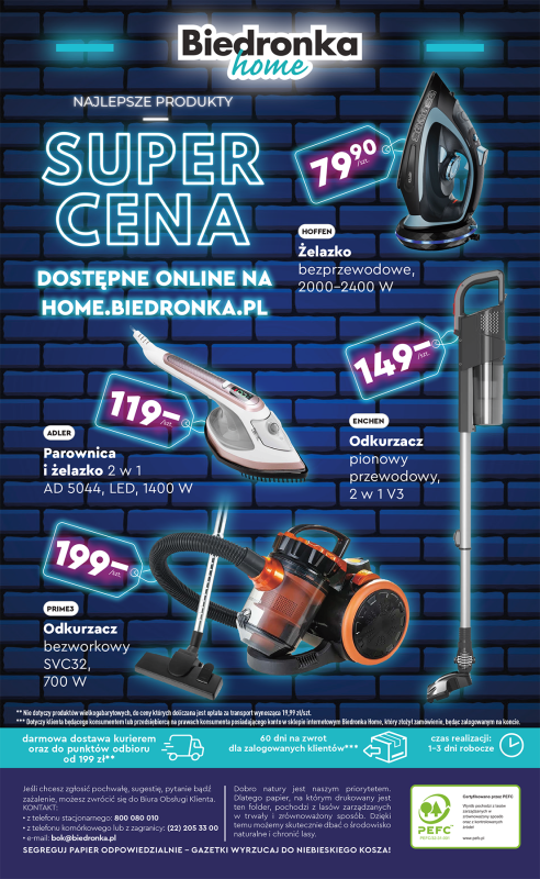 Biedronka - gazetka promocyjna Okazje tygodnia od 1.09 od poniedziałku 01.09 do środy 17.09 - strona 46
