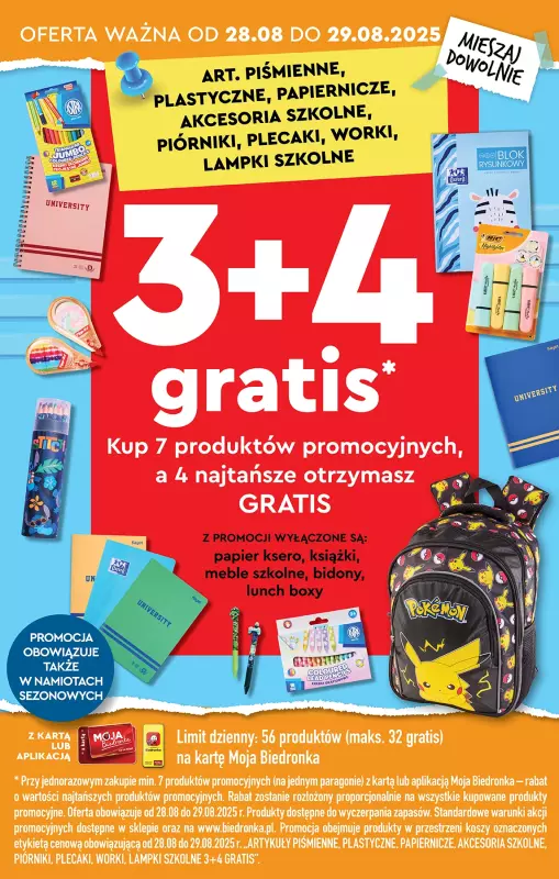 Biedronka - gazetka promocyjna Okazje tygodnia od 1.09   - strona 3