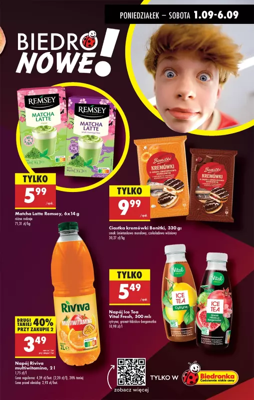 Biedronka - gazetka promocyjna Od poniedziałku od poniedziałku 01.09 do niedzieli 07.09 - strona 69