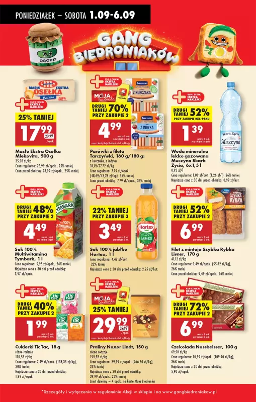 Biedronka - gazetka promocyjna Od poniedziałku od poniedziałku 01.09 do niedzieli 07.09 - strona 66