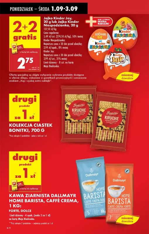 Biedronka - gazetka promocyjna Od poniedziałku od poniedziałku 01.09 do niedzieli 07.09 - strona 8