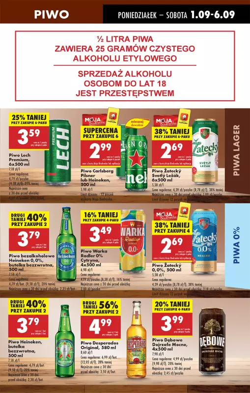 Biedronka - gazetka promocyjna Od poniedziałku od poniedziałku 01.09 do niedzieli 07.09 - strona 55