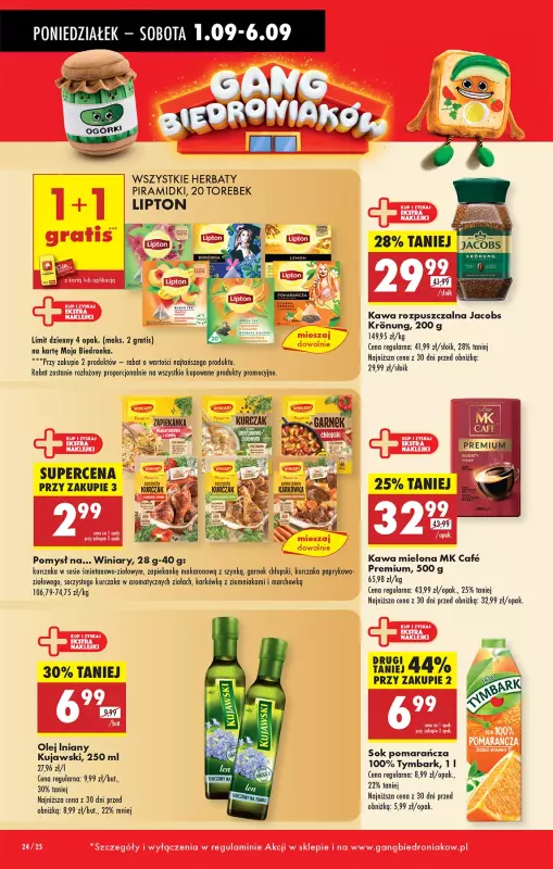 Biedronka - gazetka promocyjna Od poniedziałku od poniedziałku 01.09 do niedzieli 07.09 - strona 26