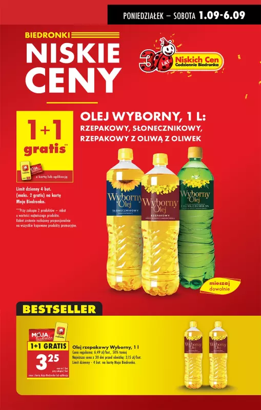 Biedronka - gazetka promocyjna Od poniedziałku od poniedziałku 01.09 do niedzieli 07.09 - strona 7
