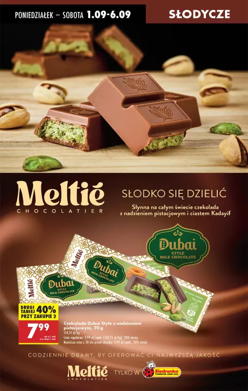 Biedronka - gazetka promocyjna Od poniedziałku, Z ladą tradycyjną od poniedziałku 01.09 do soboty 06.09 - strona 75