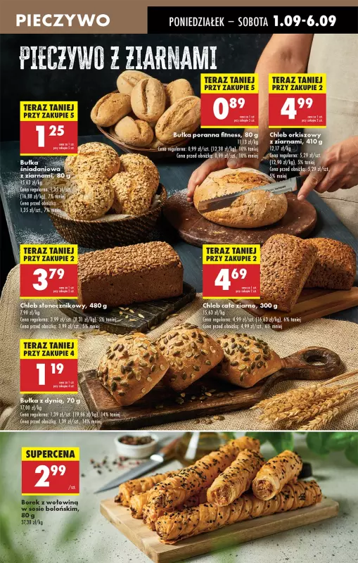 Biedronka - gazetka promocyjna Od poniedziałku, Z ladą tradycyjną od poniedziałku 01.09 do soboty 06.09 - strona 37