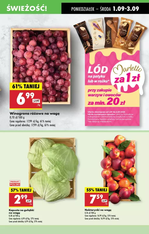 Biedronka - gazetka promocyjna Od poniedziałku, Z ladą tradycyjną od poniedziałku 01.09 do soboty 06.09 - strona 19