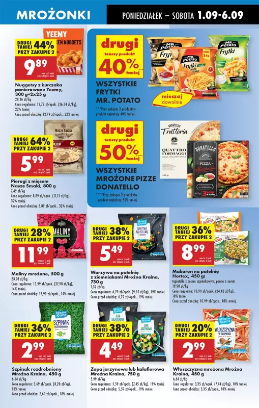 Biedronka - gazetka promocyjna Od poniedziałku, Z ladą tradycyjną od poniedziałku 01.09 do soboty 06.09 - strona 43
