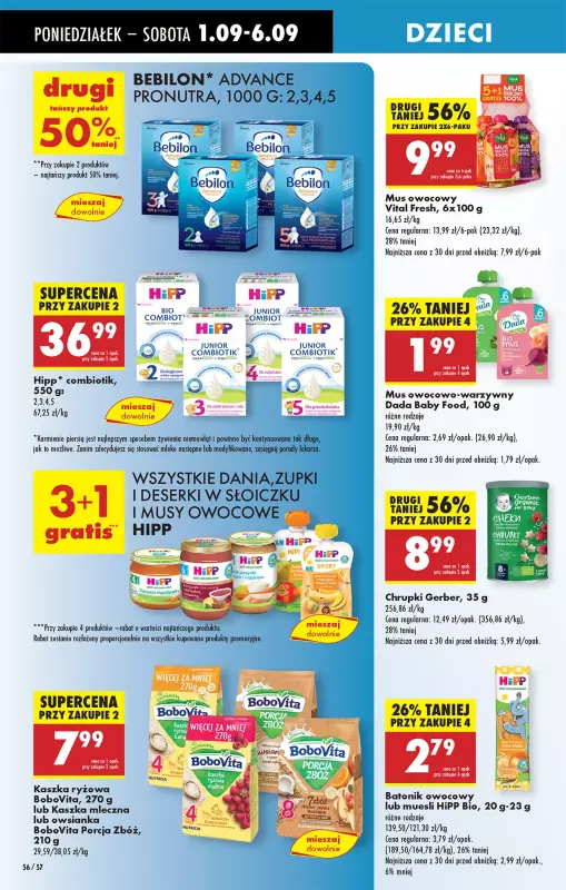 Biedronka - gazetka promocyjna Od poniedziałku, Z ladą tradycyjną od poniedziałku 01.09 do soboty 06.09 - strona 58