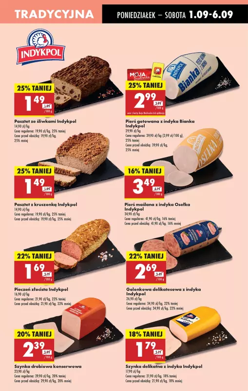 Biedronka - gazetka promocyjna Od poniedziałku, Z ladą tradycyjną od poniedziałku 01.09 do soboty 06.09 - strona 31