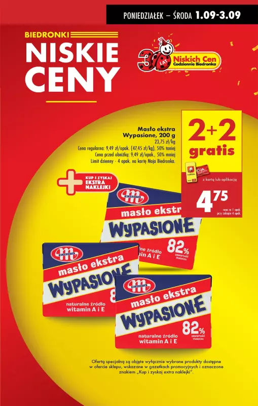 Biedronka - gazetka promocyjna Od poniedziałku, Z ladą tradycyjną   - strona 3